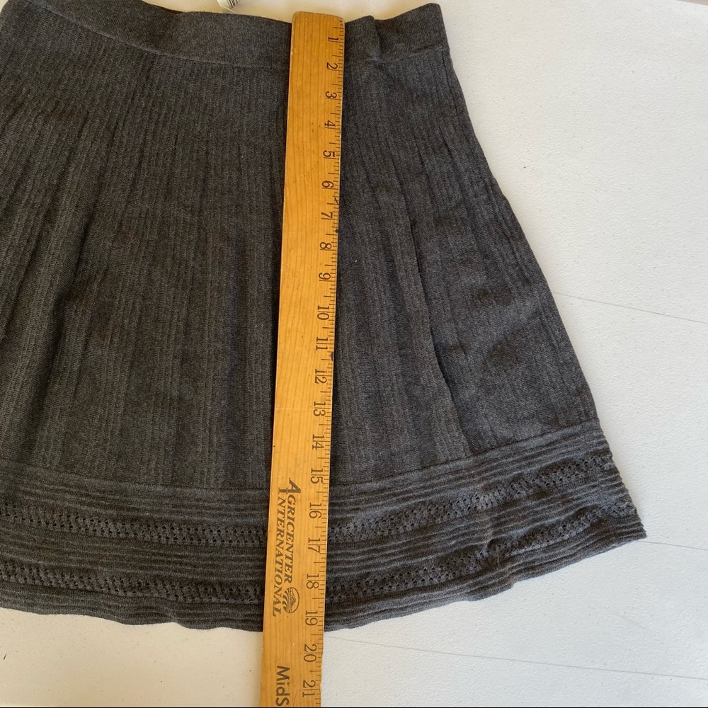 New $98 Max Studio Women Gray Size 8 Skirt - Picture 7 of 7